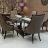 Randy Glass Dining Table Set