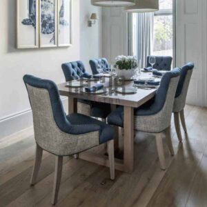 Lyla Pure Wooden Dining Table Set