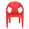 Stella Plastic Stackable Chair (Red)