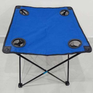 Blue Folding Table for Camping Hiking