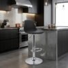 Elena Black Poshish Stool