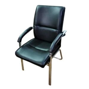 Adriana Black Visitor Chair