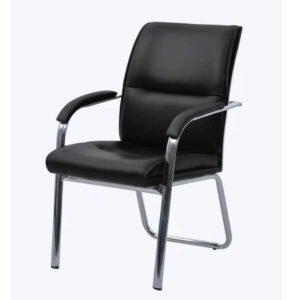 Adriana Black Visitor Chair