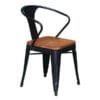 Andrea Fancy Armchair Wooden Seated