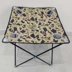 Camo Folding Table for Camping Hiking