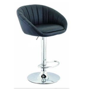 Alternative view of Floral Black Poshish Stool