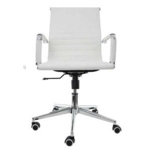 Alternative view of Theodore-EB White Low Back Office Chair