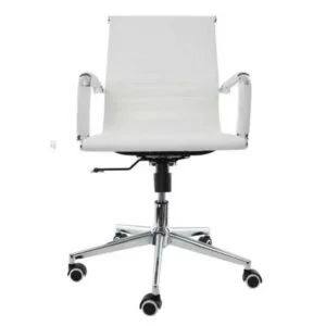 Alternative view of Theodore-EB White Low Back Office Chair