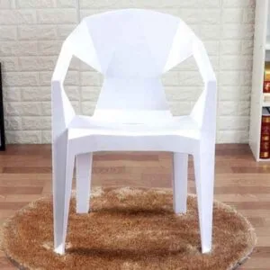 Alternative view of Stella Plastic Stackable Chair (white)