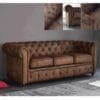 Jordan Office Leatherette Sofa