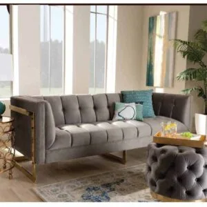 Brass Drawing Room Sofa