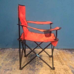 Alternative view of Markhor Red Camping Chair