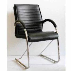 Resto Black Visitor Chair
