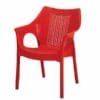 Tucker Plastic Chair Red