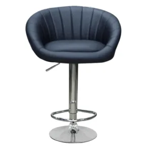 Floral Black Poshish Stool