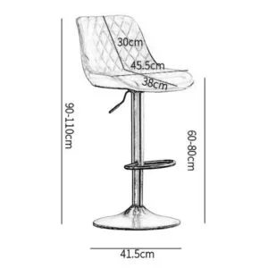 Jasper Bar Stool - Image 5