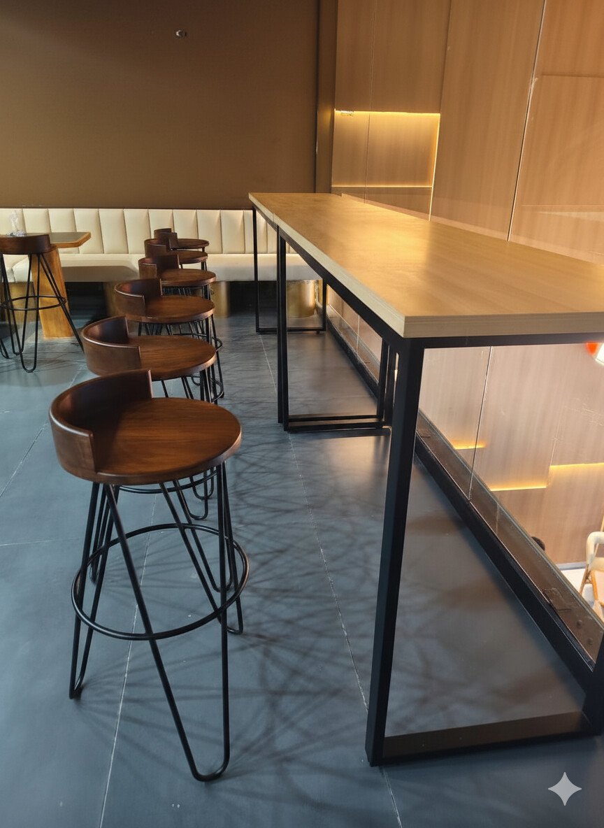 Vera Restaurant Chair and Table - Image 3