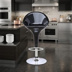 Cooper Black Bar Stool