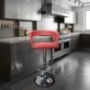 Gloria Red Bar Stool