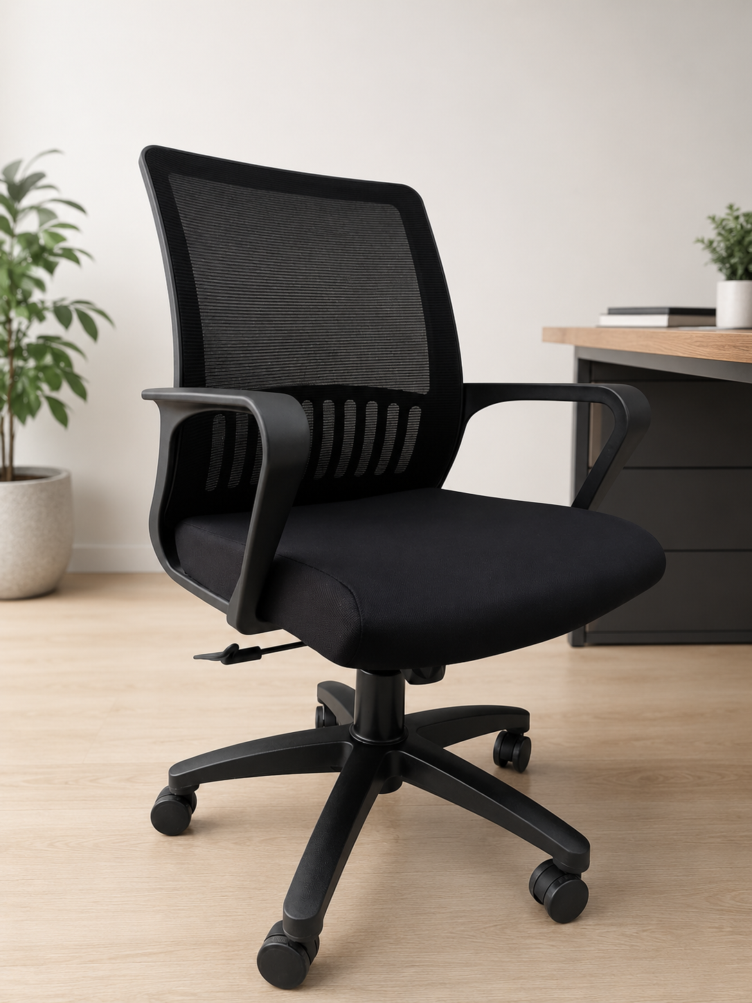 Stefano Mid-Back Revolving Chair