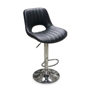 Onyx Stripe Bar Stool - Image 3
